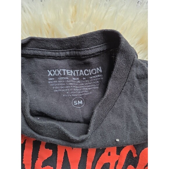 XXXTentacion T-Shirt Men's Sm Black Short Sleeve "Im Lost Then I’m Found" Teen - Picture 4 of 5